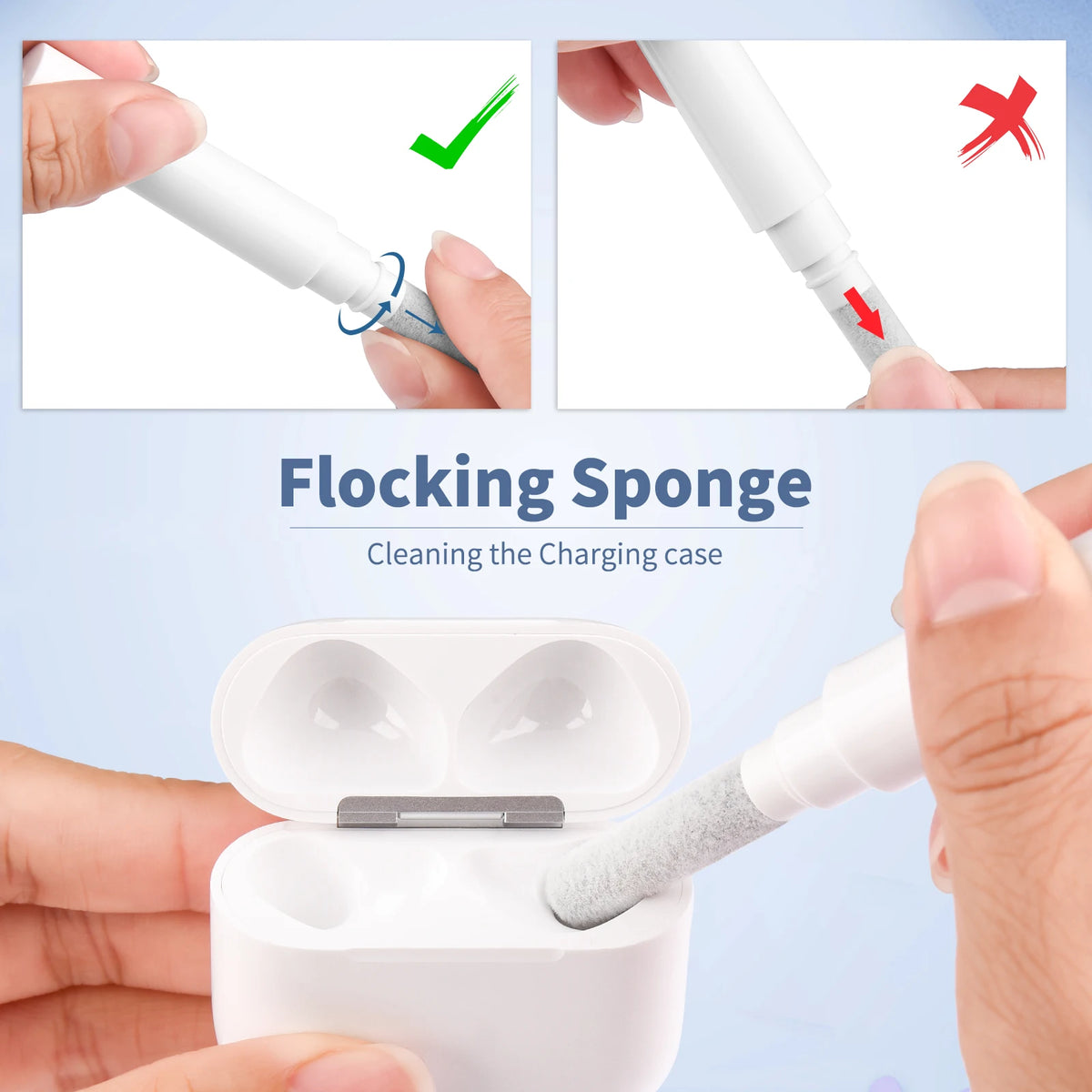 Earbuds Reinigungsstift 3-in-1 Cleaning Kit