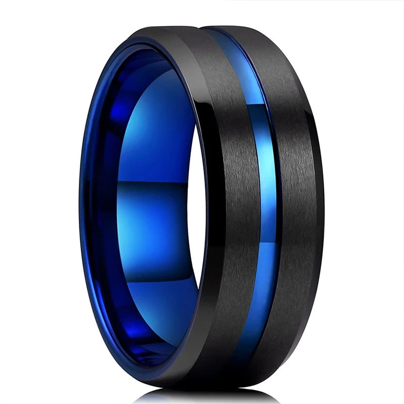 Edelstahl Ring Premium Band Collection