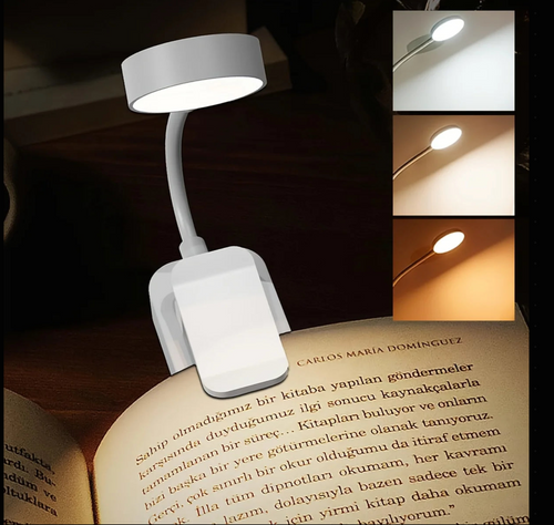 Buchclip Leselicht LED Nachtlicht