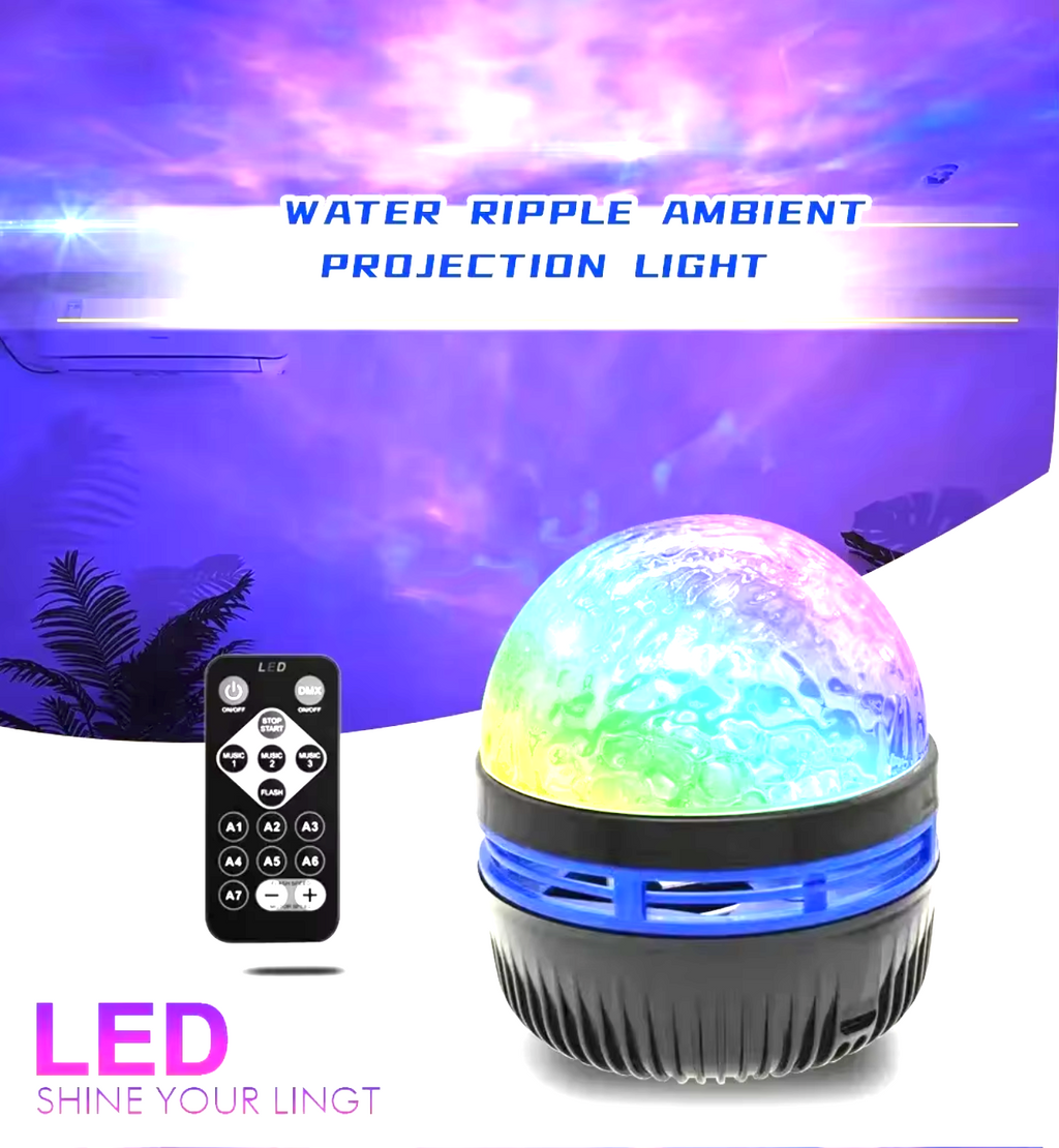 Galaxy & Ozean Projektor LED Atmosphäre Nachtlicht