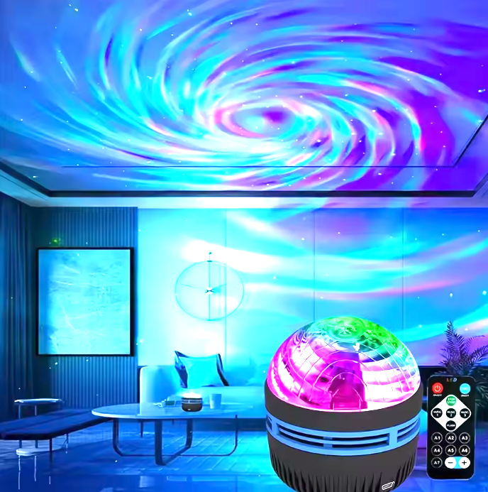 Galaxy & Ozean Projektor LED Atmosphäre Nachtlicht