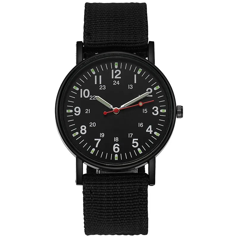 Quartz Armbanduhr Minimalist Military Style