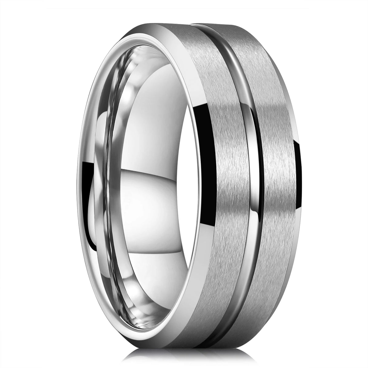 Edelstahl Ring Premium Band Collection