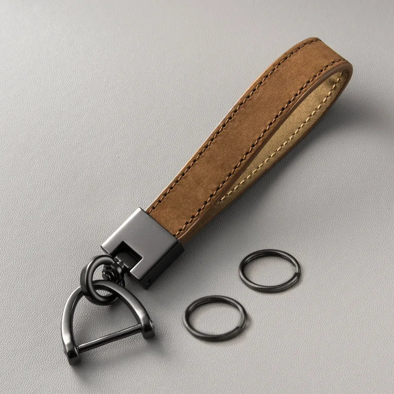 Leder Schlüsselanhänger Premium Cowhide Keychain