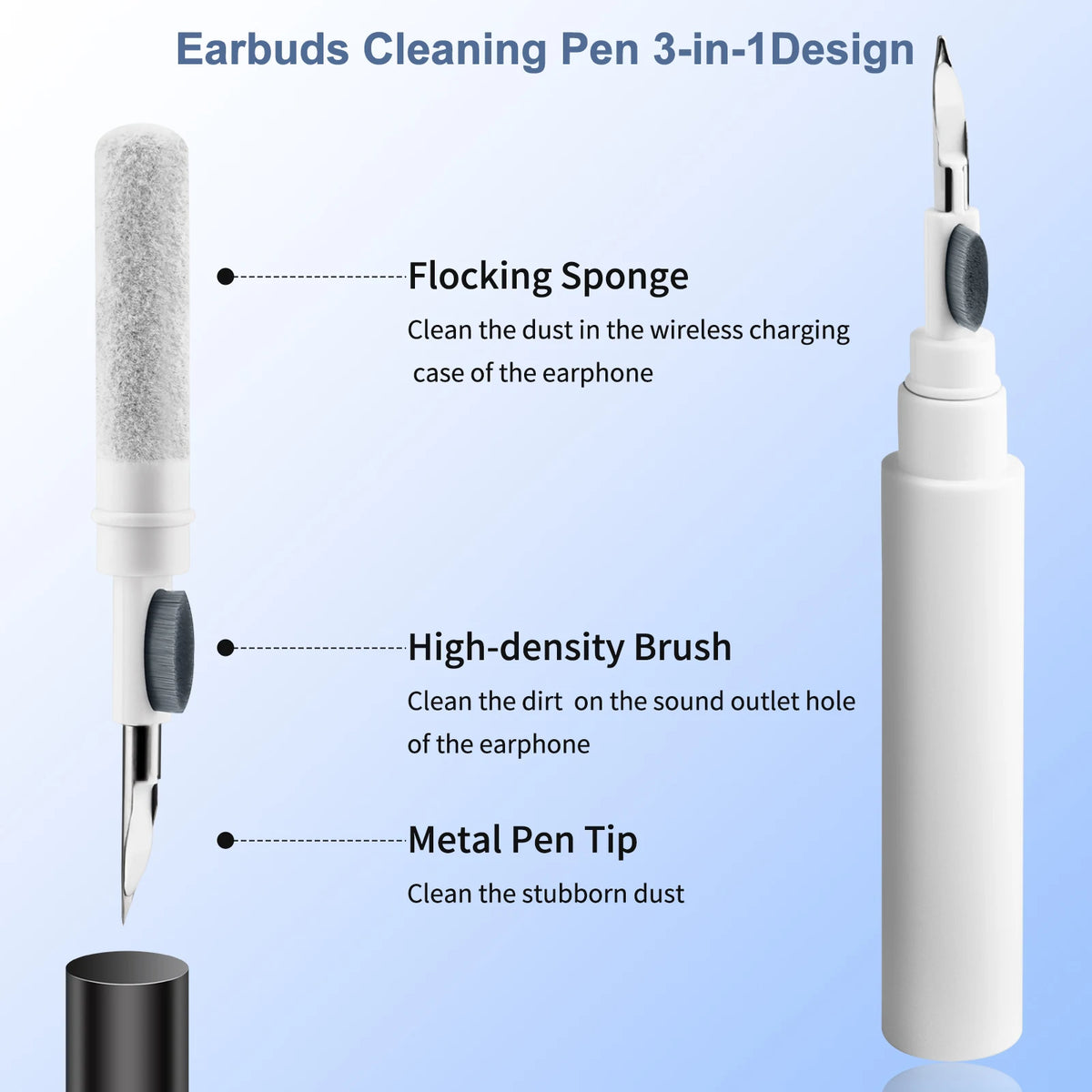 Earbuds Reinigungsstift 3-in-1 Cleaning Kit