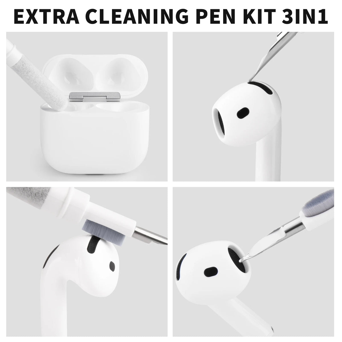 Earbuds Reinigungsstift 3-in-1 Cleaning Kit